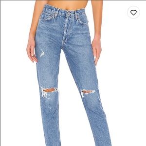 AGOLDE Feel Good high rise straight leg